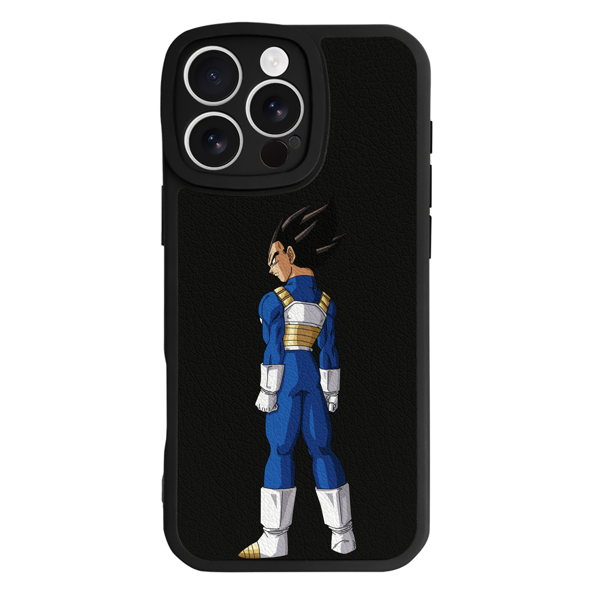 （画像用） ドラゴンボール ベジータ四世（Bejīta Yonsei）DRAGON BALL Vegeta IV 【iPhone 16シリーズ対応】シリコンスマホケース（レザー調） 材質：シリコン